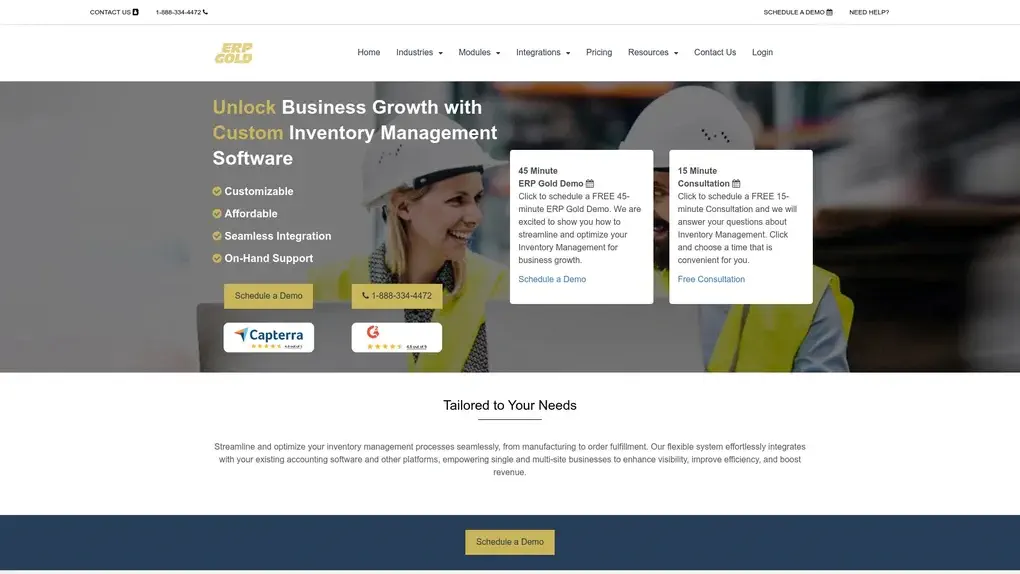 ERP Gold screenshot