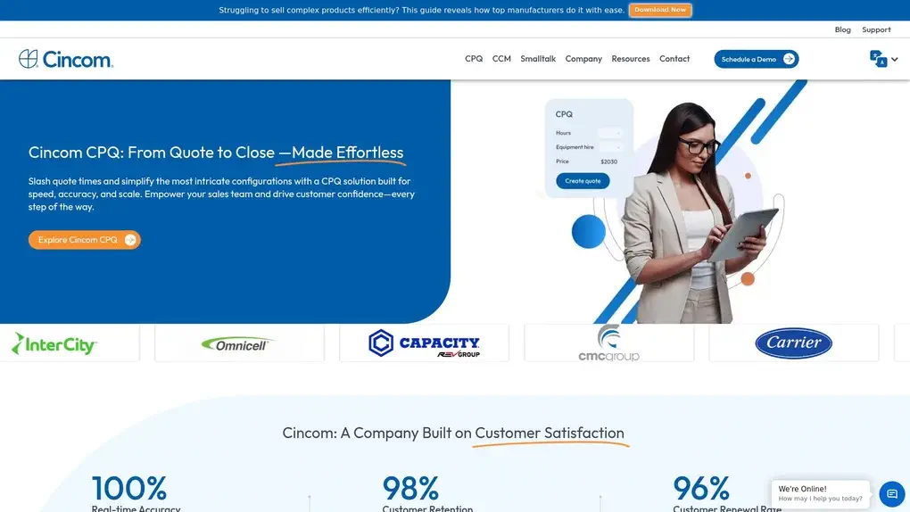 Cincom CONTROL screenshot