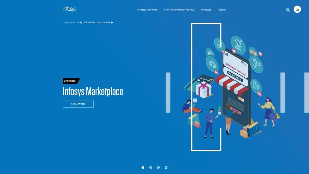 Infosys Live Enterprise Suite screenshot