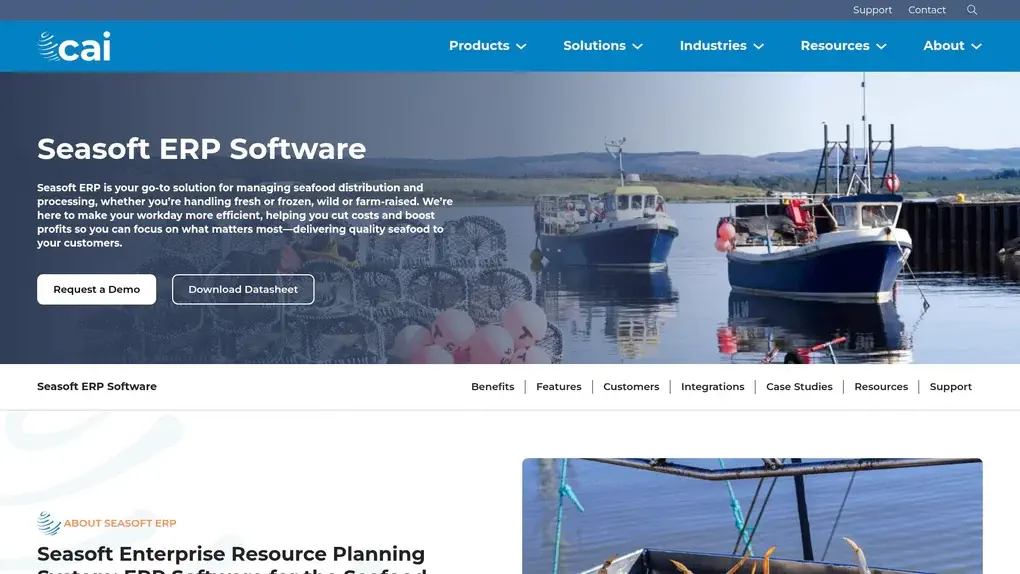 Seasoft ERP screenshot