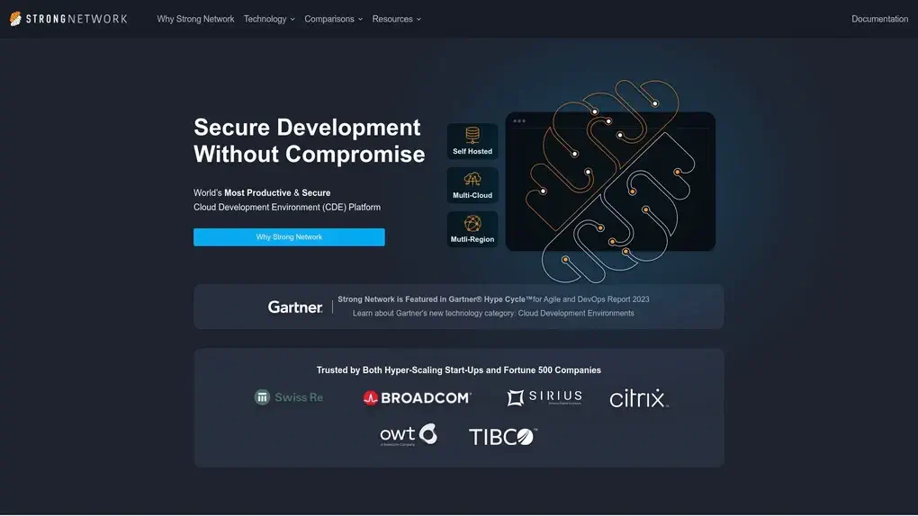 Strong Network screenshot